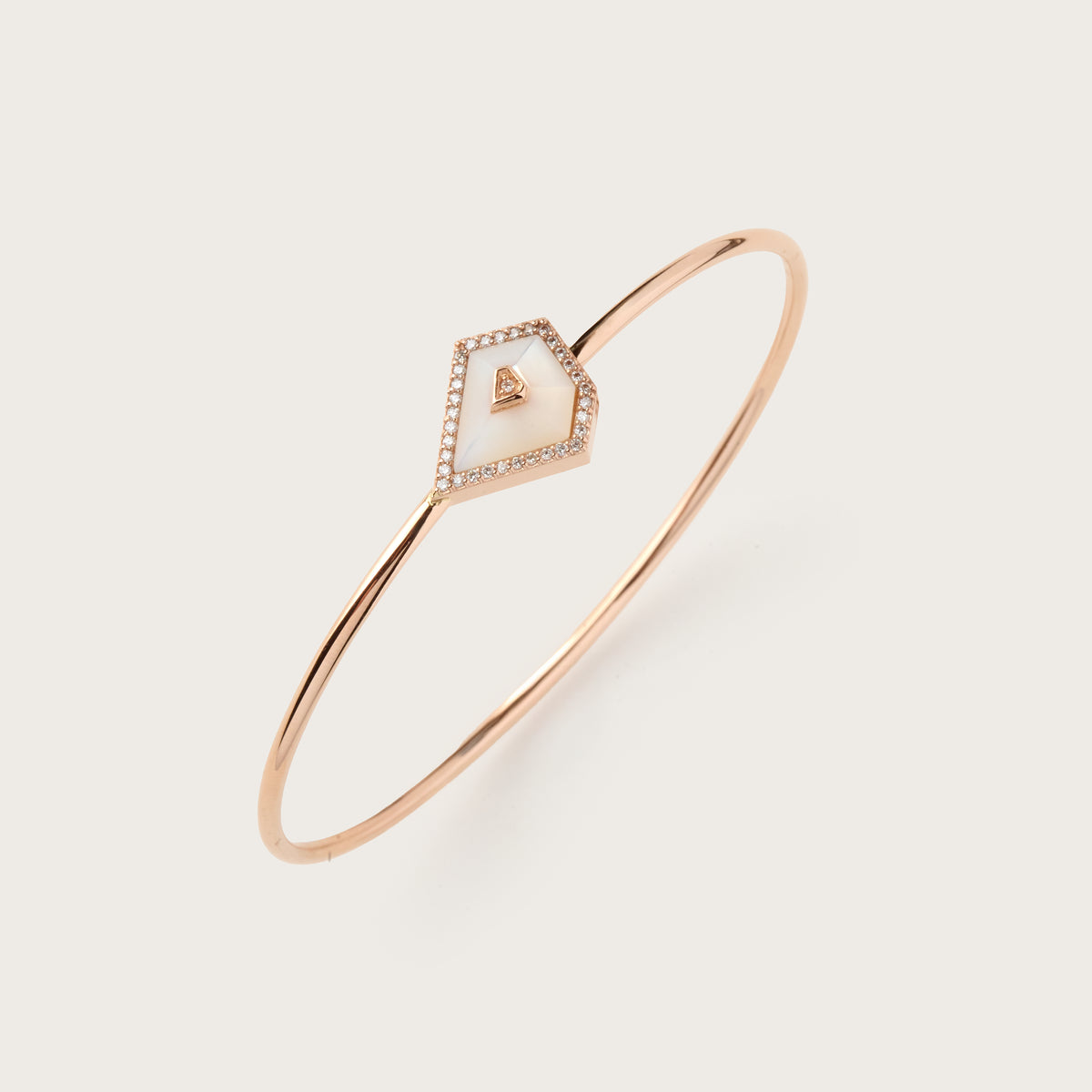 Cuore Gemstone & Diamond Gold Bangle | Tana Chung – Tana Chung Jewelry