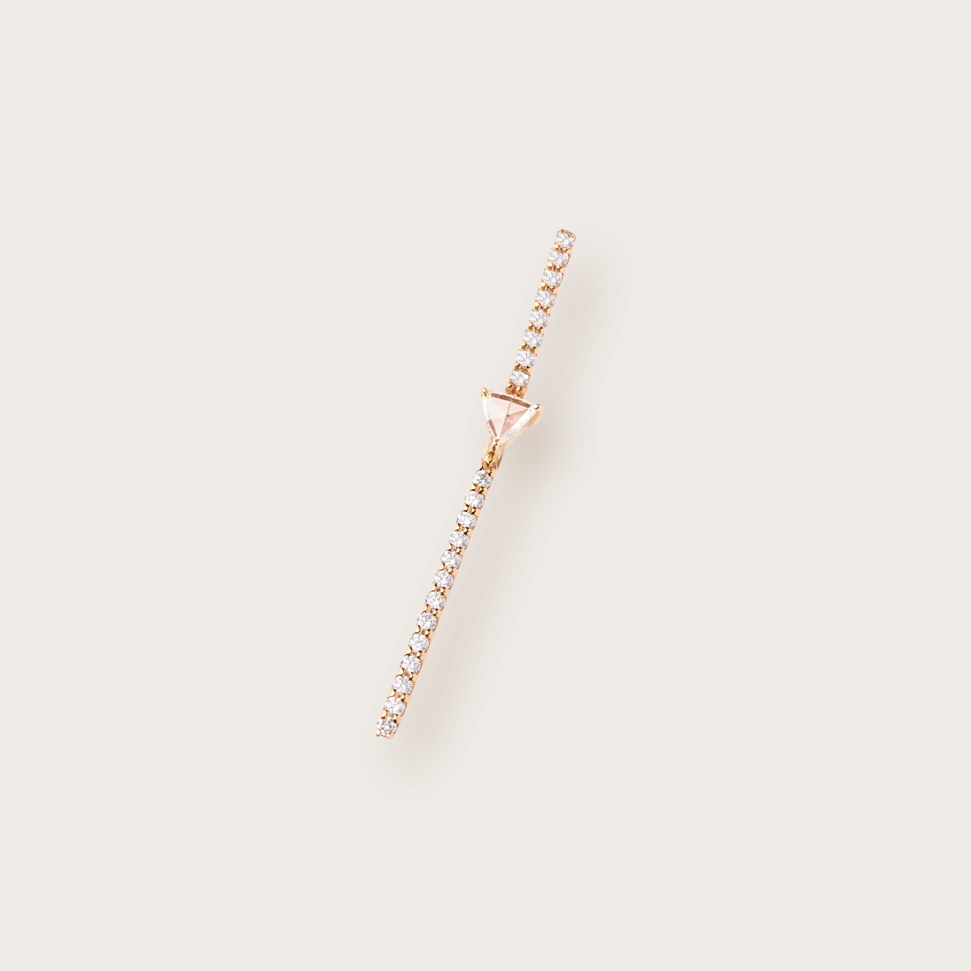 Victory Long Diamond Ear Climber (Single)