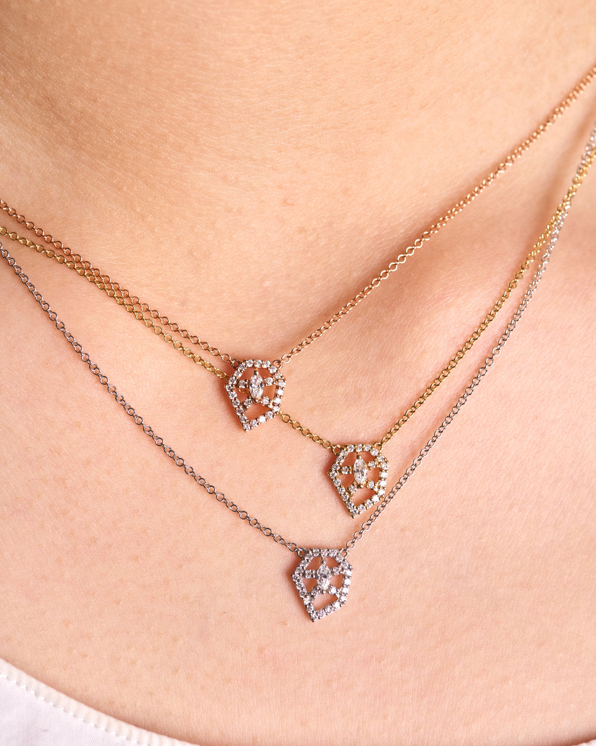 Celestial Diamond Necklace